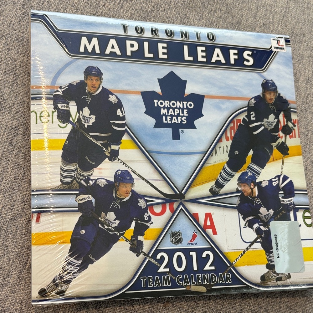 NHL Toronto Maple Leafs 2012 7” Calendar - Unopened
